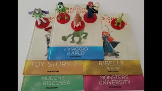 Magiche storie sonore Disney de Agostini numeri dal 51al 55 unboxing [upl. by Pantia454]