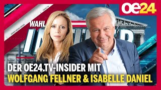 Der oe24TVInsider mit Wolfgang Fellner amp Isabelle Daniel [upl. by Anaiviv]