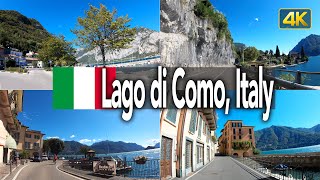 Lago di Como Italy 🇮🇹 Scenic drive around Lago di Como Lake Como [upl. by Ilaw]