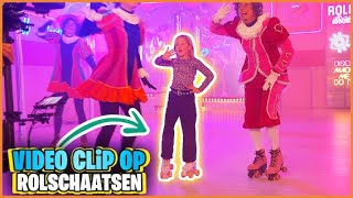 ViDEOCLiP OPNAME MET TESTPiET OP DE ROLSCHAATSEN  Lucilla Bellinga 132 [upl. by Deys]