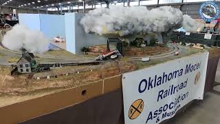 OMRA at the 2023 OKC Train Show [upl. by Anilos296]