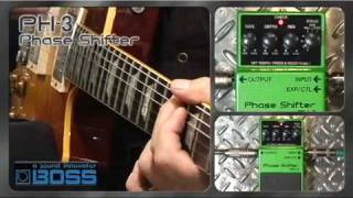 BOSS PH3 Phase Shifter BOSS Sound Check [upl. by Giddings]