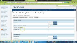 Activate a Teacher in PowerScheduler [upl. by Egidius]