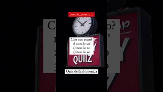 Voce del verbo sapere Buona domenica al laboratorio di parole possibili accento apostrofo [upl. by Mallory876]