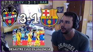 LEVANTE VS BARCELONA 31 REACCIONES  LA LIGA 1920 [upl. by Michon]