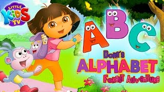 Dora the Explorer  ABC Nursery Rhymes COLLECT  Dora Alphabet Forest Adventure [upl. by Melonie651]