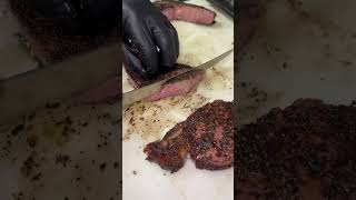 Dry Aged Steaks at DESTINATION SMOKEHOUSE in Murrieta California tendernism blackdiamond steak [upl. by Suirtemed261]