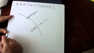 Astronomy GCSE Topic 3 Eratosthenes and The Circumference of the Earth [upl. by Akinimod]