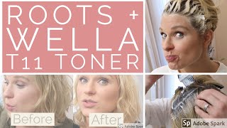 Wella T11 Toner  Root Blend [upl. by Enirrok]