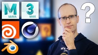 What is the BEST 3D Software Maya vs 3dsMax vs Cinema 4D vs Houdini vs Blender [upl. by Sallyann]