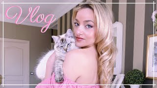 VLOG 💚Jardin tour  Haul robes amp Chatons fripons [upl. by Demona]