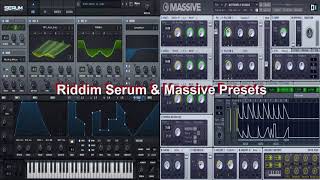 Riddim Serum \ Massive Presets  Free Riddim Presets 2018 [upl. by Yezdnil]