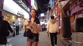 【SEOUL KOREA】🇰🇷 Busan Seomyeon Youth Street Night Walking Tour [upl. by Nyleikcaj210]