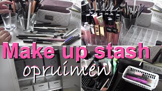 Make up stash opruimen deel 1  beautynailsfunnl [upl. by Latsyk]