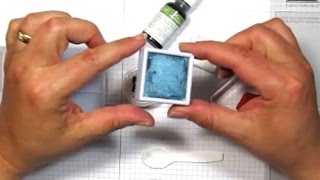 DIY Pearlized Mini Ink Pads [upl. by Attemaj34]