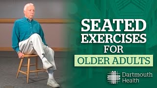 Seated Exercises for Older Adults [upl. by Ahsurej]