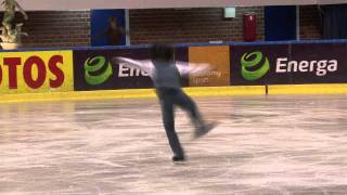 9 Shoma UNO JPN  ISU JGP Baltic Cup 2011 Junior Men Short Program [upl. by Viridi]