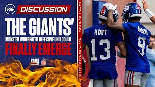 The Giants Most Underrated Offensive Unit Could Finally Emerge [upl. by Auqinat]