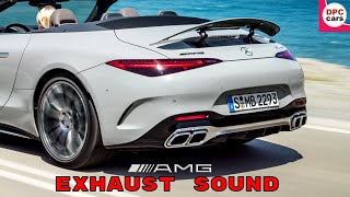 2022 Mercedes AMG SL 55 4MATIC Exhaust Sound [upl. by Nosmoht]