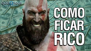 5 DICAS PRA GANHAR MUITO DINHEIRO EM GOD OF WAR RAGNAROK [upl. by Curtice]