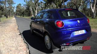 2014 Alfa Romeo MiTo Distinctive 14T 0100kmh amp engine sound [upl. by Seigel287]