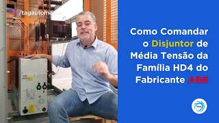 ⚡ Disjuntor de Média Tensão ABB Família HD4 [upl. by Nauj669]