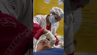 galvanic facial galvanicfacial viralvideo beauty skin care in [upl. by Ayotan387]