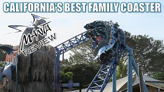 Manta Review Updated SeaWorld San Diego Mack Launch Coaster  Californias Best Family Coaster [upl. by Shiekh523]