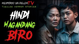 HINDI MAGANDANG BIRO  Tagalog Horror Story  Kwentong Kababalaghan [upl. by Brendon169]