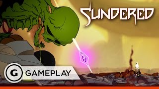 Sundered  Boss Fight Gameplay [upl. by Clarice]