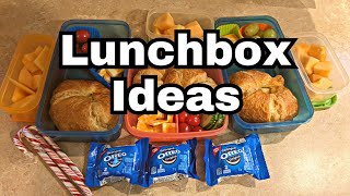 SIMPLE LUNCHBOX IDEAS  EASY SCHOOL LUNCH IDEAS [upl. by Zischke]