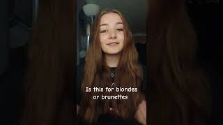 Blondes vs brunettes funny subscribe fypシ゚viral [upl. by Alyosha]