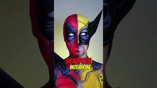 deadpoolandwolverinemovie deadpool wolverine tutorial marvel sfx cosplay red yellow makeup [upl. by Etoile]