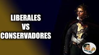 LIBERALES VS CONSERVADORES [upl. by Arikehs]