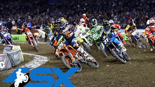 Supercross Round 1 250SX Highlights  Anaheim CA Angel Stadium  Jan 6 2024 [upl. by Ecinev]