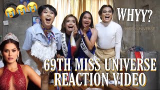 OUR REACTION DURING THE 65th MISS UNIVERSE  WHAT JUST HAPPEN  Mik Natindim [upl. by Esirtal]