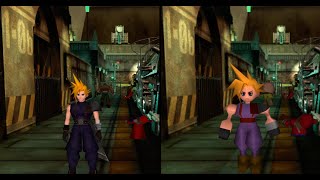 Final Fantasy VII Mod 7th Heaven 20 vs Steam [upl. by Abigale]