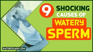 9 Causes of Low Sperm Count and Watery Sperm Natural Treatment [upl. by Yelsnit996]