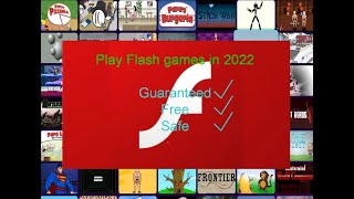 How to play Flash Player games in 2022  100 guaranteed working and easy using older Chrome [upl. by Ecyle]