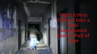 Night Urbex Abandoned Hostel Full of Secrets [upl. by Anaj]