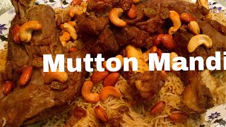 Mutton Mandi Recipe Laham Mandi How to make mutton Mandi [upl. by Lyrak]