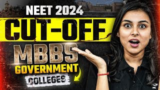 NEET Cut off 2024 for MBBS Government Colleges  NEET Grace Marks 2024  Anushka Choudhary [upl. by Bogosian]