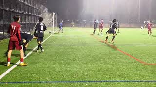 Sat Nov16 2024 rainy night 3°C game vs TSS [upl. by Ydnirb]