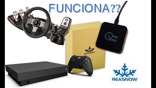 Volante G27 no Xbox One com CrossHair  Funciona TUTORIAL [upl. by Anavlys96]