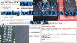 easy jtag warning health report is very bad emmc error fix [upl. by Costa]