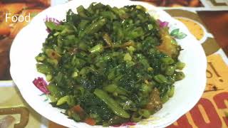 kangun blachan fryKangun keerai piraddal recipe in tamil கங்குன் கீரை பிரட்டல் Malaysian recipe [upl. by Enilrek]