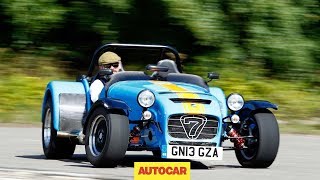 Caterham 620R slays Volkswagen Golf GTI  Caterhams fastest ever road car tested [upl. by Hiasi474]