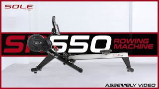 SR550 Rowing Machine Assembly Guide [upl. by Llertnad]