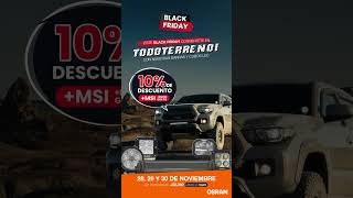 🚨 ¡Black Friday Todoterreno con OSRAM 🚗✨ likeosram iluminacionautomotriz blackfriday offroad [upl. by Neelloc]