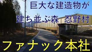 ファナック本社 巨大な建造物が立ち並ぶ森 山梨県南都留郡忍野村おしのむら 202401 [upl. by Artenal]